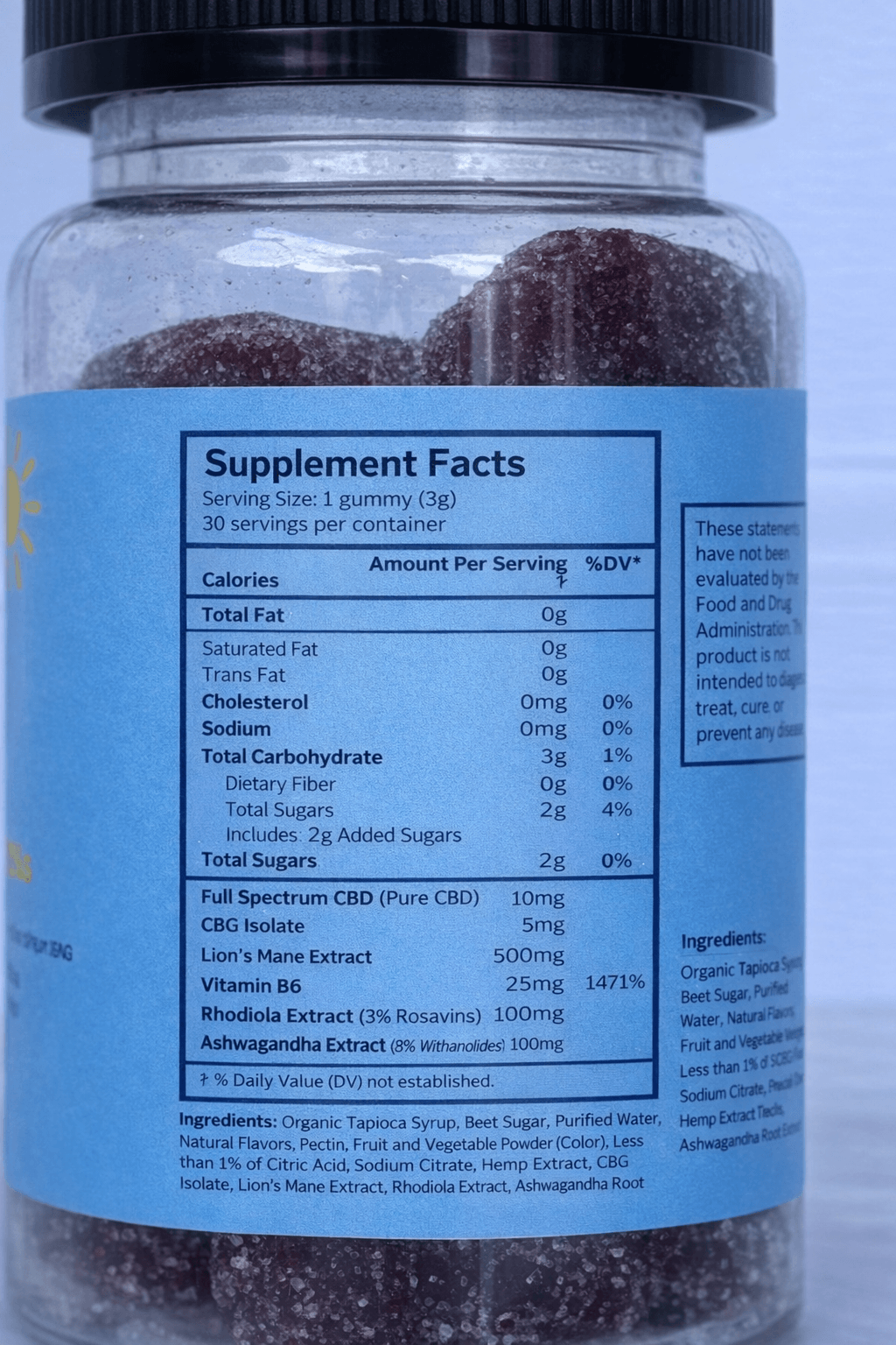 CBD Gummies for Stress & Sleep | Day and Night Combo