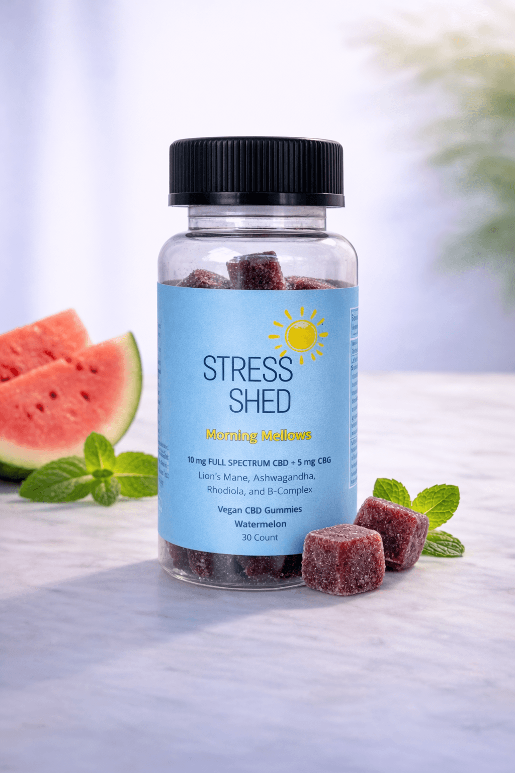 CBD Gummies for Stress and Focus | Morning Mellows