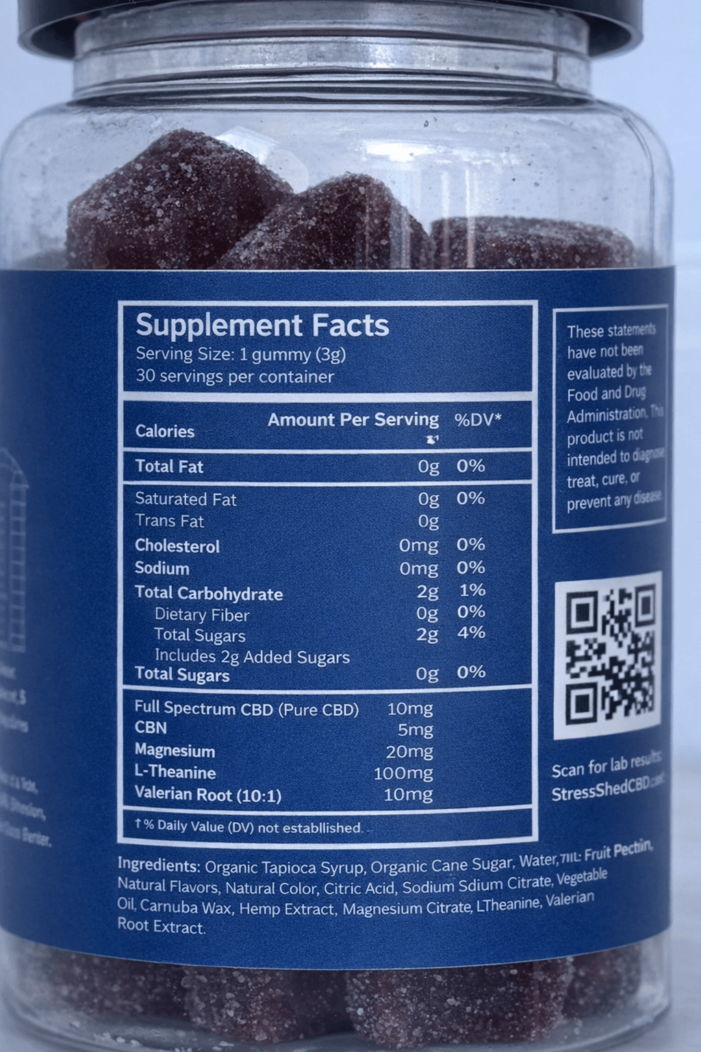 CBD Gummies for Stress & Sleep | Day and Night Combo